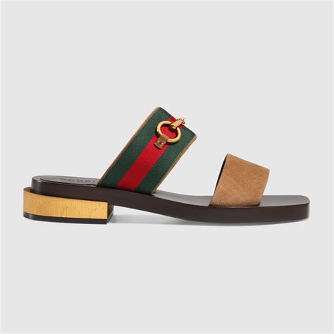 gucci suede sandals|Meer.